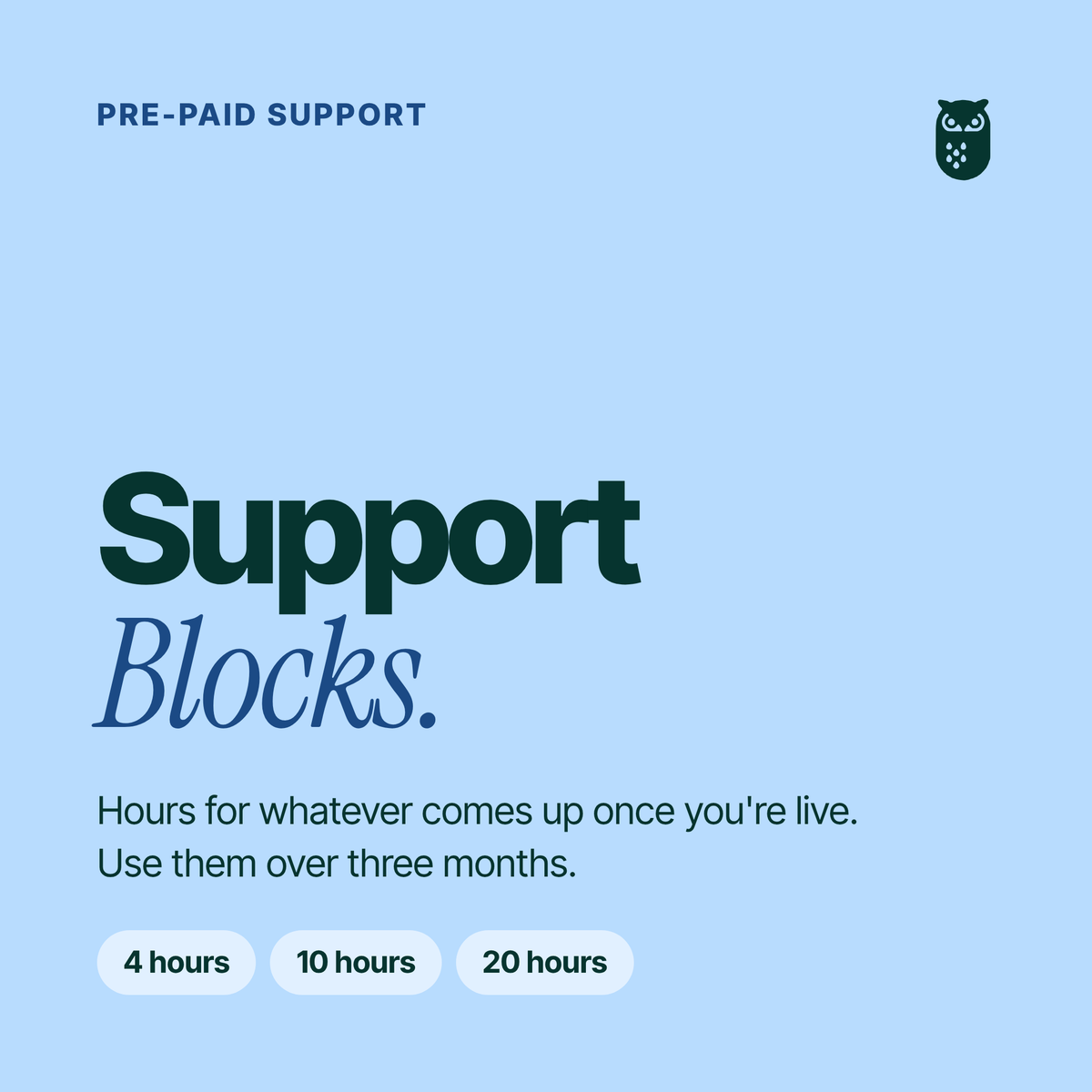 Support Blocks